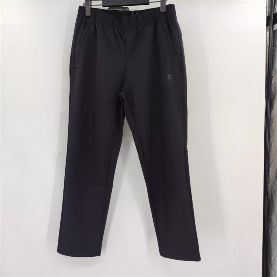 乔丹正品25年春款针织QDEYK3251200加厚不加绒直筒运动休闲长裤男