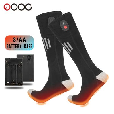 Heated Socks Man Winter Outdoor Sport Thermal Heated Foot Wa