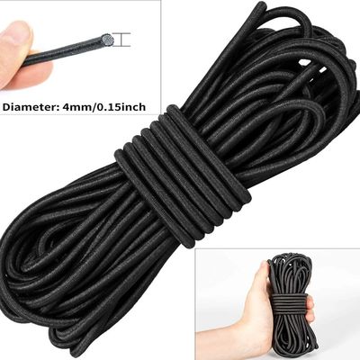 3/4/5/6mm Elastic Rope Rubber Belt Bungee Cords Strong Rubbe
