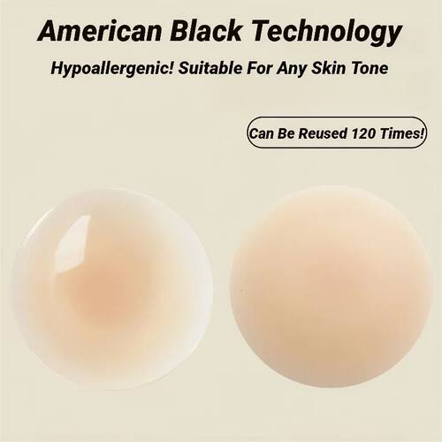 Reusable Breast Petals Nipple Cover Invisible Petal Straples