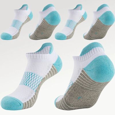 3Pair Breathable Fitness Sports Ankle Socks Towel Bottom Non