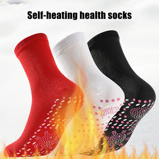 Self-heating Socks Men Women Foot Massage Magnetic Therapy H