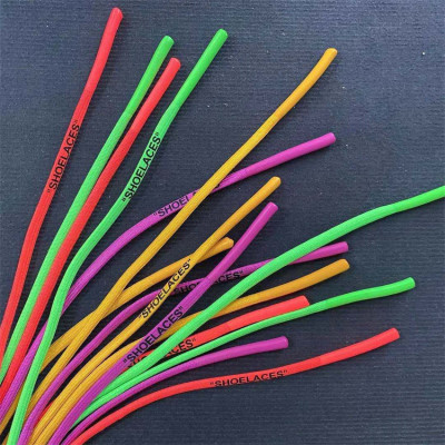 High Quality  Round Shoelace Women Men Sports Casual Canvas