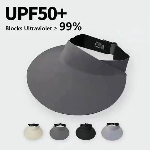 Foldable Seamless Wide Visor Brim Hat Quick-dry Anti UV Sun
