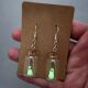 Dangle Bottle Glow Ghost Dark Earrings the Earri