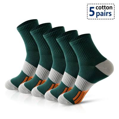 Men's Ankle Socks with Cushion Athletic Running Socks Breath