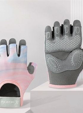 Sports Gloves Women Yoga Fitness Workout Non-Slip Shock Abso