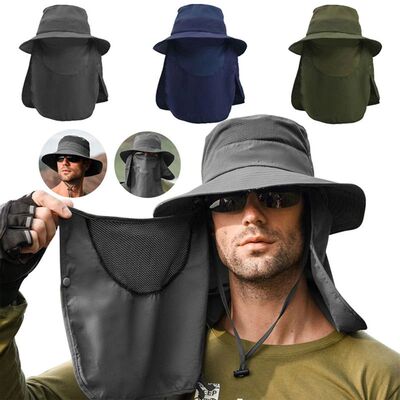 Summer Sun Hats UV Protection Outdoor Fishing Cap for Men Wo