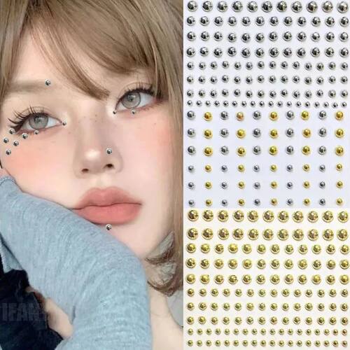 Fashion Fake Lip Nail Eyebrow Nose Ring No Piercing Lip Nail