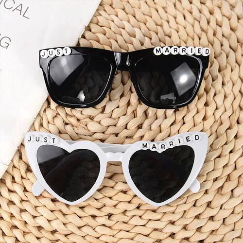 Just Married Sunglasses Wedding Bridal Shower Decoration Bri