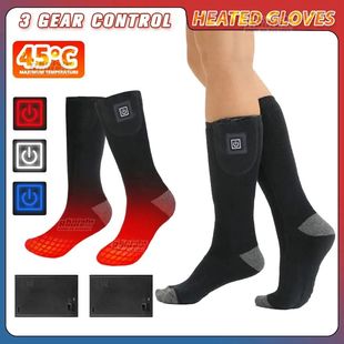 Self-heating Socks Winter Men Thermal Socks Battery Case Mot