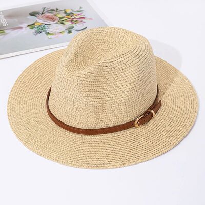 straw hat, female jazz top hat, men and women's spring and s