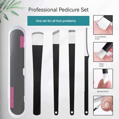 Pedicure Knife Set Of Callus Nail Trimming Tools To Remove D