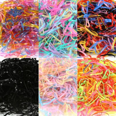 New Random Mixed Child Baby Hair Holders Rubber Bands Elasti