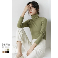 Приятный телу утепленный лонгслив, белая трикотажная футболка, облегающий крой