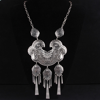 长项链正品云南民族毛衣电镀