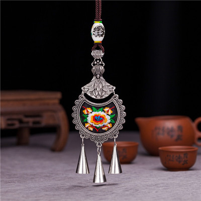 民族风云南刺绣复古挂坠项链饰品