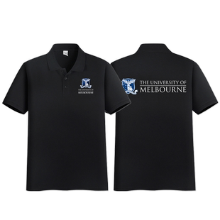 墨尔本大学UniMelb短袖衣服t恤纪念品周边校服夏季polo衫纯棉百搭