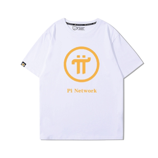 pi networkT恤夏短袖男纯棉区块链币派币手机挖矿支付推广币衣服