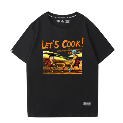 绝命毒师莫蒂周边纯棉半袖潮牌