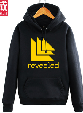 Hardwell Revealed Recordings电音厂牌DJ衣服秋冬连帽卫衣外套男