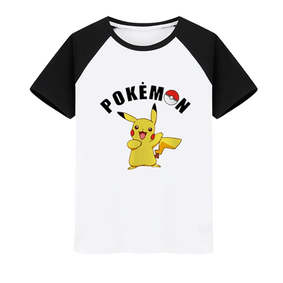 攀威神奇宝贝皮卡丘短袖动漫周边