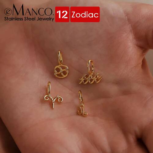 eManco Stainless Steel Star Zodiac Sign 12 Constellation Pen