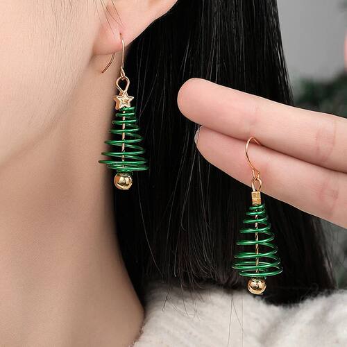 Creative Christmas Tree Earrings For Women Girls Female NewA