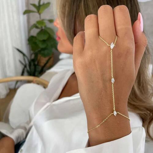 2025 Party Bohemia Rhombus Crystal Bracelet Hand Jewelry for