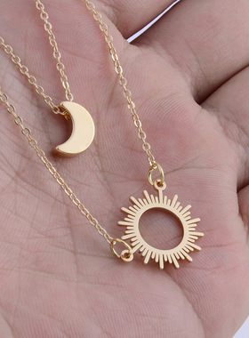 PendantSimple Holiday Style Elegant Retro Double Stack Weari