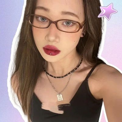 [Blue Light Glasses] Blue Light Blocking Rectangle Glasses f