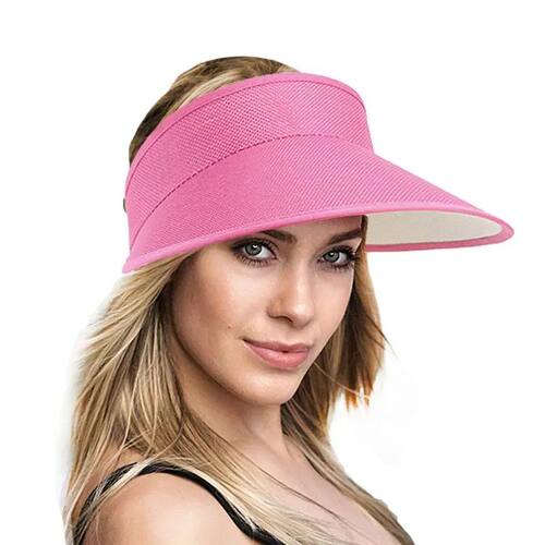 Sun Visors For Women Faux LinenHats For Women Sports Visor W
