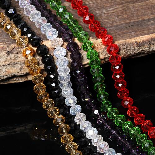 4/6/8/10/12mm Austria Faceted Crystal Glass Beads Halloween