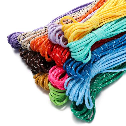 2-5Meter 5mm Colorful Multi-functional Hand-woven Rope for D