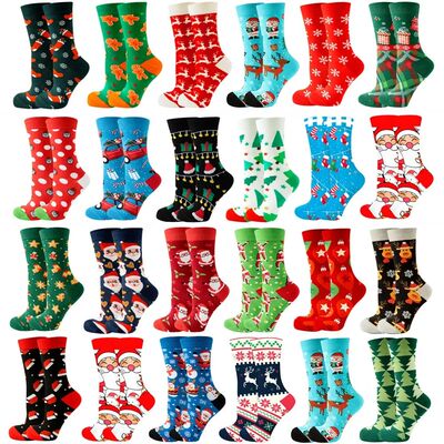 Merry Christmas Socks Women's Christmas Socks Interesting Sa