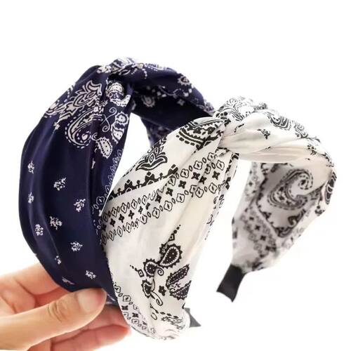 1pc  New Style Wide Band Headband Retro Temperament Cashew F