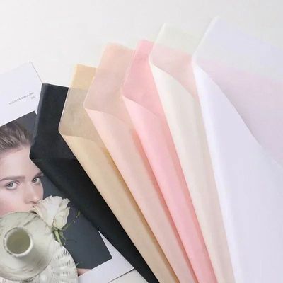 10Pcs 50*66cm Tissue Paper Flower Bouquet Wrapping  For Flor