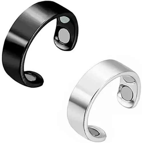 Copper Rings Simplicity Magnetic for Women Men Jewelry Acero