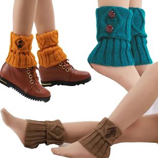 Women Knitted Gaiters Leg Warmers for Autumn/Winter Lolita S