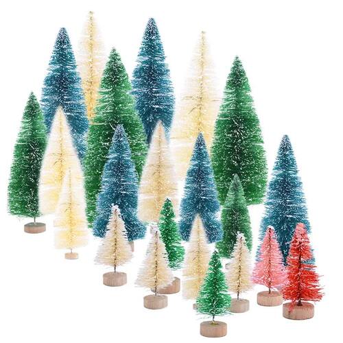 5-16cm Mini Christmas Tree arbol de navidad Fake Pine Trees