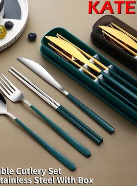 304 Tableware Set Portable Cutlery Set Dinnerware Set High Q