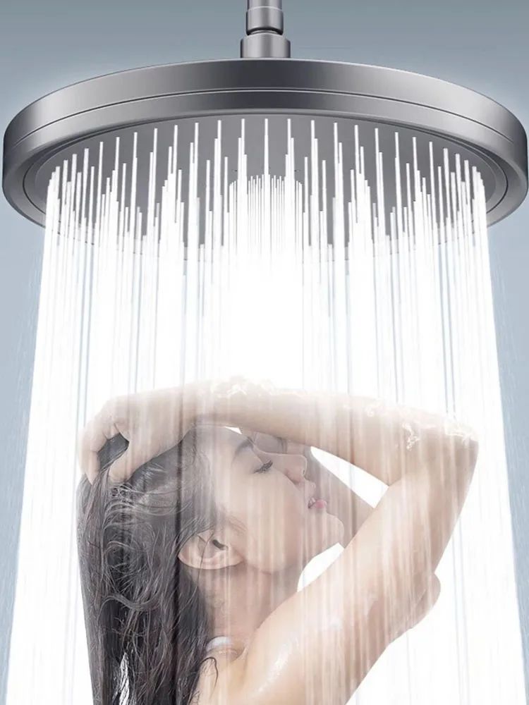 New 6 Modes Big Panel Large Flow Supercharge Rainfall Shower