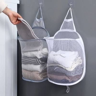 Dirty Clothes Basket Foldable Laundry Storage Basket Bathroo