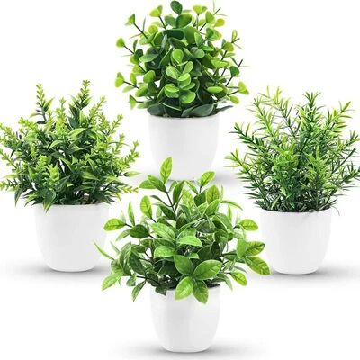 Artificial Plant Potted Plants Fake Green Plants Indoor and