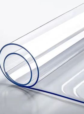 Soft Glass Tablecloth Transparent PVC Table Cloth Waterproof