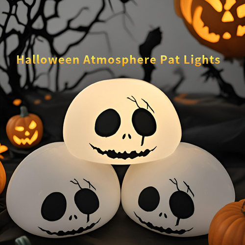 Halloween Skull Silicone Lamp Toy Ornaments Lantern Creative