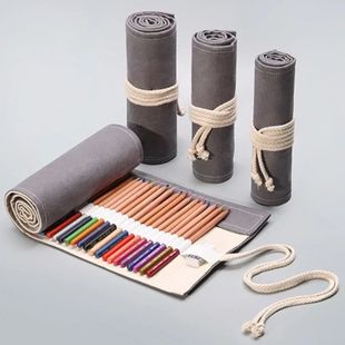 Supplies student Pouch Case Canvas Bag School Pen Pencil Art