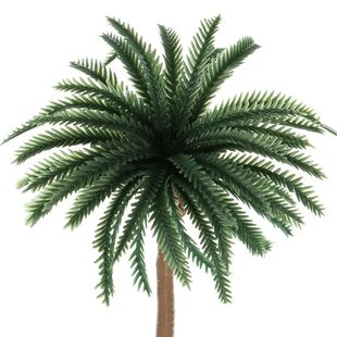 Coconut Palm Pots New Bons Plant Plastic Miniature 5Pcs Tree