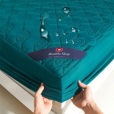 1pc Waterproof Mattress Protector (no Pillowcases), Soft and