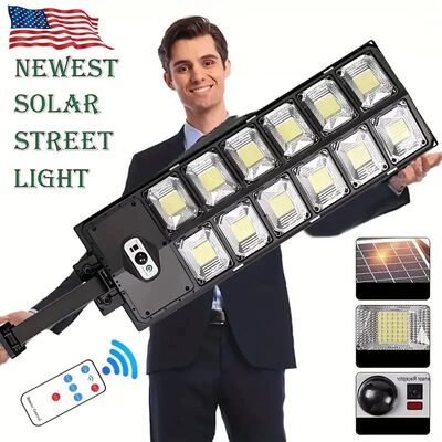 504LED uitra-Bright Solar Street lght Wide Angle Motion Sens